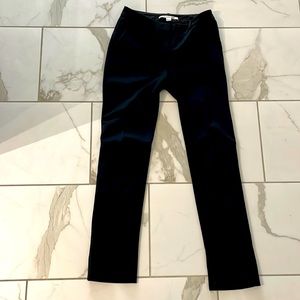 Diane Von Furstenberg - black stretch jersey trouser.